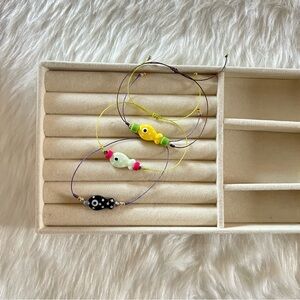 Colorful Fish Beaded Bracelets